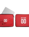 Laptop sleeve with the Iran 2026 Away football shirt design by RIPA Football