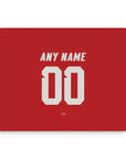 Mouse pad with the Iran 2026 Away football shirt design by RIPA Football