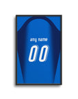 Print with the Italy 2006 Home football shirt design by RIPA Football