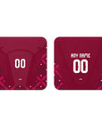 Coaster with the Italy 2026 Goalkeeper football shirt design by RIPA Football