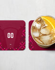 Coaster with the Italy 2026 Goalkeeper football shirt design by RIPA Football