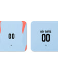 Coaster with the Japan 2026 Training football shirt design by RIPA Football