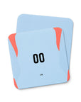 Coaster with the Japan 2026 Training football shirt design by RIPA Football