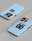 Phone case with the Japan 2026 Training football shirt design by RIPA Football