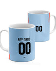 Mug with the Japan 2026 Training football shirt design by RIPA Football