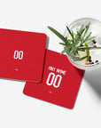 Coaster with the Jordan 2026 Away football shirt design by RIPA Football
