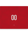 Mouse pad with the Jordan 2026 Away football shirt design by RIPA Football
