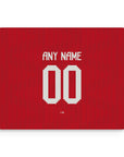 Mouse pad with the Jordan 2026 Away football shirt design by RIPA Football