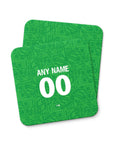 Coaster with the Mexico 1994 Home football shirt design by RIPA Football