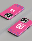 Phone case with the Mexico 2026 Goalkeeper football shirt design by RIPA Football