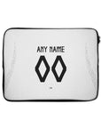 Laptop sleeve with the Norway 2026 Third football shirt design by RIPA Football