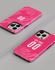Phone case with the New Zealand 2026 Goalkeeper football shirt design by RIPA Football