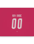 Mouse pad with the New Zealand 2026 Goalkeeper football shirt design by RIPA Football