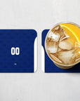Coaster with the Panama 2026 Away football shirt design by RIPA Football