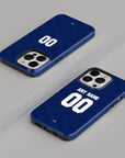 Phone case with the Panama 2026 Away football shirt design by RIPA Football