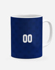 Mug with the Panama 2026 Away football shirt design by RIPA Football