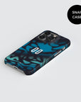 Phone case with the Paraguay 2026 Away football shirt design by RIPA Football