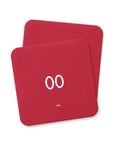 Coaster with the Portugal 2018 Home football shirt design by RIPA Football