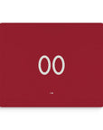 Mouse pad with the Portugal 2018 Home football shirt design by RIPA Football