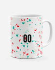 Mug with the Portugal Women 2023 Away football shirt design by RIPA Football
