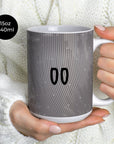 Mug with the Portugal 2025 Goalkeeper football shirt design by RIPA Football