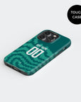 Phone case with the Portugal 2026 Special football shirt design by RIPA Football
