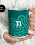Mug with the Portugal 2026 Special football shirt design by RIPA Football