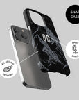 Phone case with the Switzerland 2026 Goalkeeper football shirt design by RIPA Football