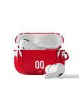 AirPods case with the Tunisia 2026 Away football shirt design by RIPA Football