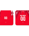Coaster with the Tunisia 2026 Away football shirt design by RIPA Football