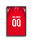 Print with the Tunisia 2026 Away football shirt design by RIPA Football