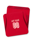 Coaster with the Turkey 2026 Away football shirt design by RIPA Football