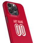 Phone case with the Turkey 2026 Away football shirt design by RIPA Football