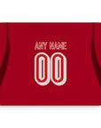 Mouse pad with the Turkey 2026 Away football shirt design by RIPA Football