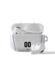 AirPods case with the Uzbekistan 2026 Away football shirt design by RIPA Football