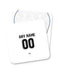 Coaster with the Uzbekistan 2026 Away football shirt design by RIPA Football