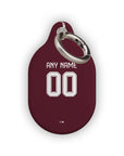 AirTag holder with the Aston Villa 2026-27 Home football shirt design by RIPA Football