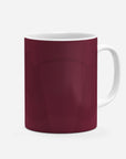 Mug with the Aston Villa 2026-27 Home football shirt design by RIPA Football