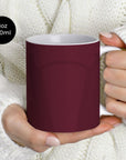 Mug with the Aston Villa 2026-27 Home football shirt design by RIPA Football