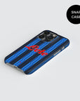 Phone case with the Atalanta 2026-27 Home football shirt design by RIPA Football