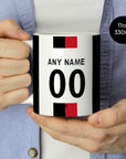 Mug with the Atlas 2026-27 Away football shirt design by RIPA Football