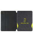 iPad case with the Atlético Madrid 2026-27 Away football shirt design by RIPA Football