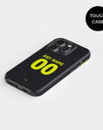 Phone case with the Atlético Madrid 2026-27 Away football shirt design by RIPA Football