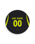 Mouse pad with the Atlético Madrid 2026-27 Away football shirt design by RIPA Football