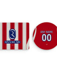 Mouse pad with the Atlético Madrid 2026-27 Home football shirt design by RIPA Football