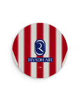 Mouse pad with the Atlético Madrid 2026-27 Home football shirt design by RIPA Football