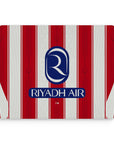 Mouse pad with the Atlético Madrid 2026-27 Home football shirt design by RIPA Football
