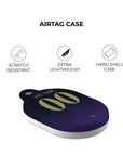 AirTag holder with the Barcelona 2026-27 Away football shirt design by RIPA Football