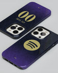 Phone case with the Barcelona 2026-27 Away football shirt design by RIPA Football