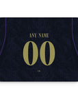 Mouse pad with the Barcelona 2026-27 Away football shirt design by RIPA Football